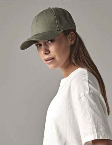 BEE-B801-EarthAware® Organic Cotton Canvas 6 Panel Cap